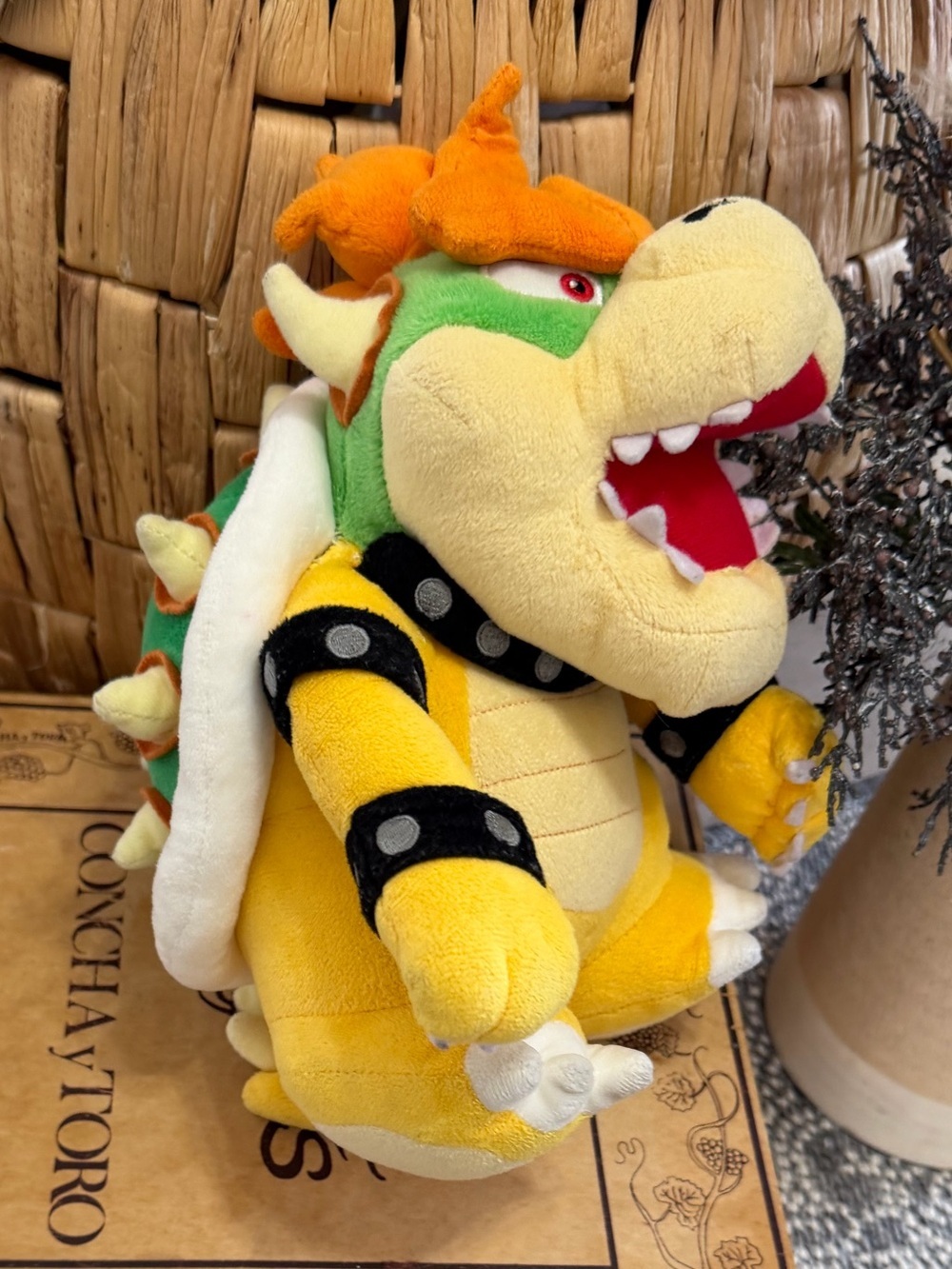 Super Mario Bros Series 10" King Bowser Koopa Plush Toy Doll Stuffed Animal